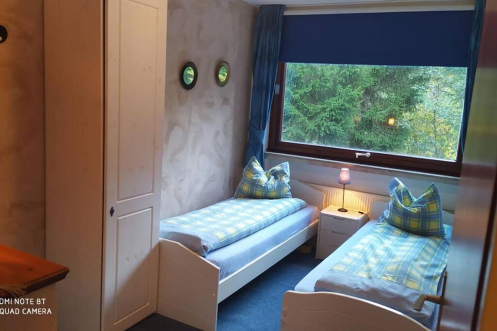 Haus Waldlounge mit Kamin Ferienhaus